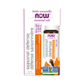 NOW Foods Seasonal Defense Essential Oil Blend Roll-On - 10 mL / Seasonal Defense mieszanka olejków eterycznych Roll-On - 10 mL