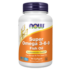 NOW Foods Super Omega 3-6-9 - 90 Softgels / Super Omega 3-6-9 - 90 kapsułek miękkich
