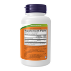 NOW Foods Gotu Kola 450 mg - 100 Veg Capsules – Right label / Etykieta producenta
