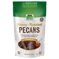 NOW Foods Honey-Roasted Pecans - 8 oz. / miód-prażony orzechy pekan - 8 oz.