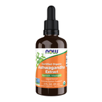 NOW Foods Ashwagandha Extract Liquid, Organic - 2 fl. oz. / Ashwagandha ekstrakt płyn, produkt ekologiczny - 2 fl oz