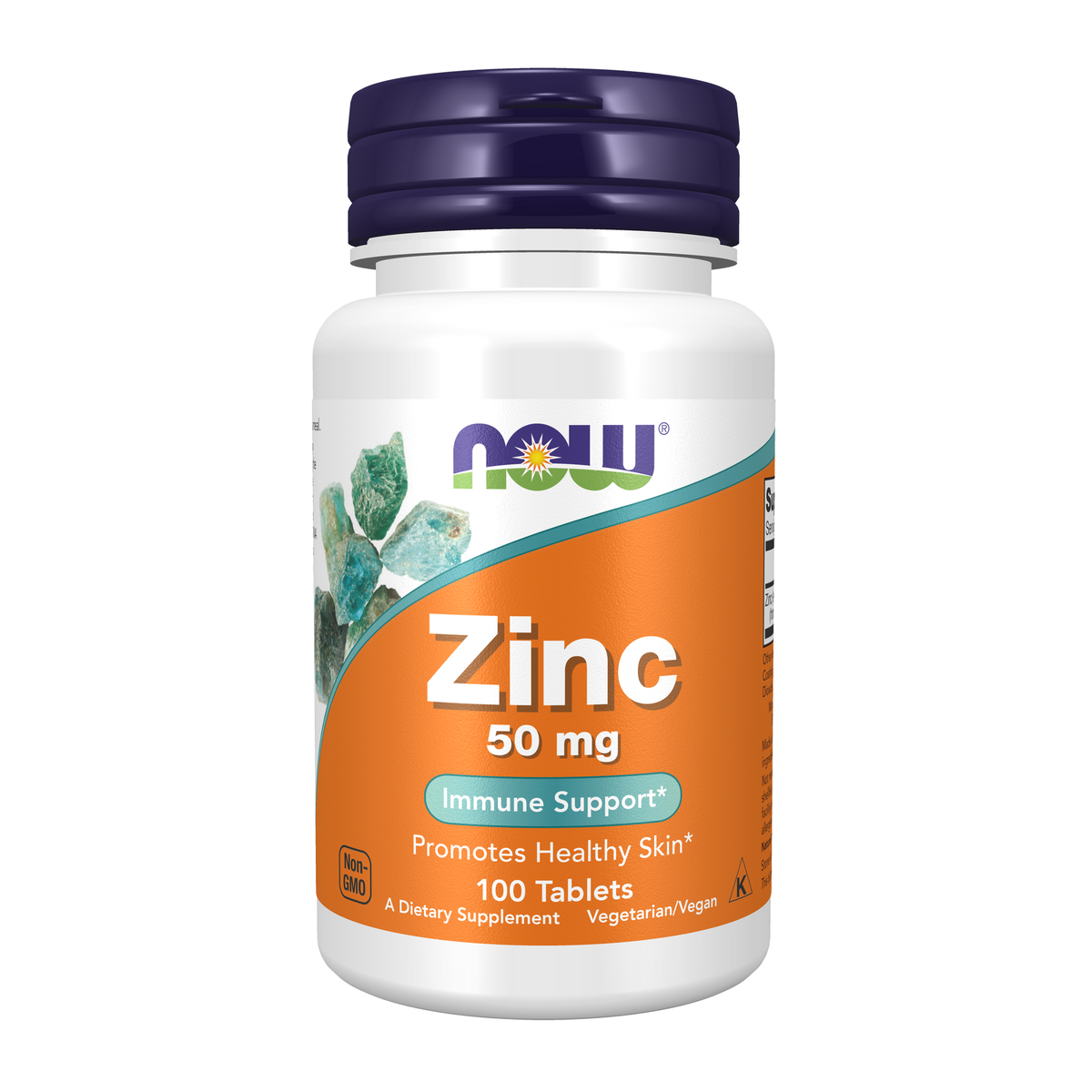 NOW Foods Zinc 50 mg - 100 Tablets / cynk 50 mg - 100 tabletek