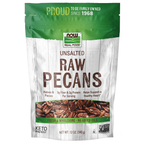 NOW Foods Pecans, Raw & Unsalted - 12oz / orzechy pekan, surowe i niesolone - 12oz
