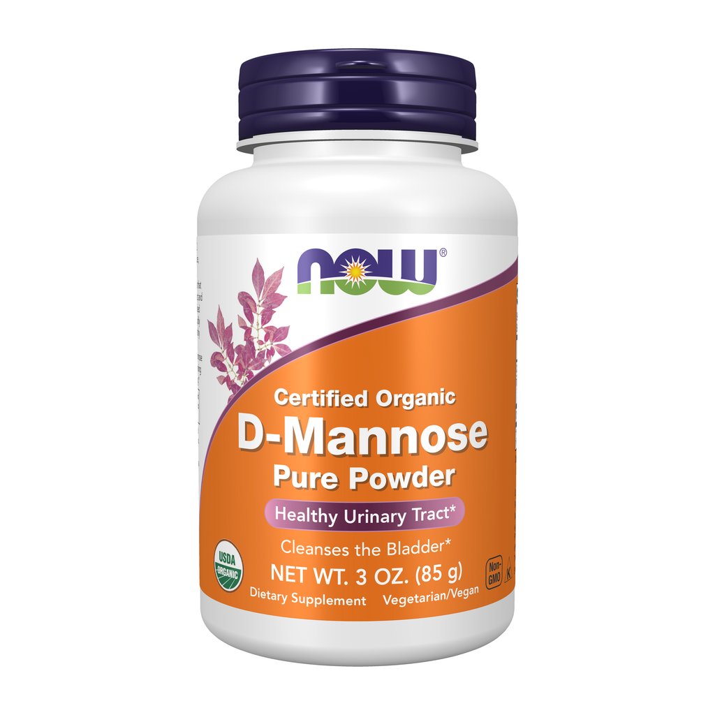 NOW Foods D-Mannose, Pure Powder - 3 oz. / D-Mannose, czysty proszek - 3 oz.