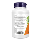 NOW Foods Gotu Kola 450 mg - 100 Veg Capsules – Left label / Etykieta producenta