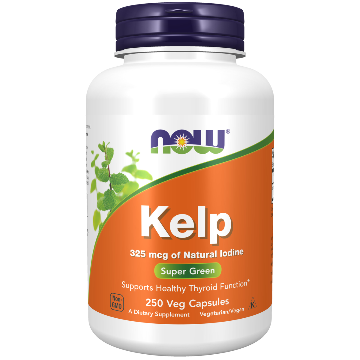 NOW Foods Kelp 325 mcg - 250 Veg Capsules / algi kelp 325 mcg - 250 kapsułek roślinnych