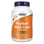 NOW Foods Psyllium Husk Caps 500 mg - 500 Veg Capsules / babka płesznik łuska kapsułek 500 mg - 500 kapsułek roślinnych