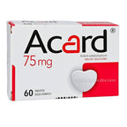 Acard 75mg 60 tablets