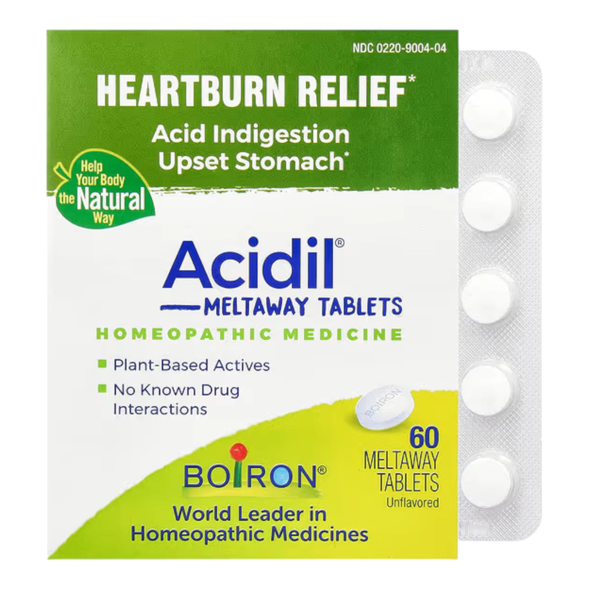 Acidil Heartburn Relief 60 Tablets – Apteczka