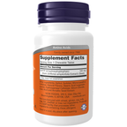 NOW Foods 5-HTP 100 mg - 90 Chewables – Label details / Etykieta producenta