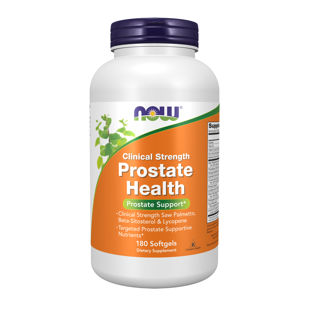 NOW Foods Prostate Health Clinical Strength - 180 Softgels / Prostate Health Clinical Strength - 180 kapsułek miękkich