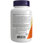 NOW Foods Hemp Seed Oil 1000 mg - 120 Softgels – Label details / Etykieta producenta