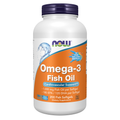 NOW Foods Omega-3, Molecularly Distilled - 200 Fish Softgels / Omega-3, destylowany molekularnie - 200 Fish kapsułek miękkich