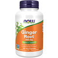 NOW Foods Ginger Root 550 mg - 100 Veg Capsules / imbir korzeń 550 mg - 100 kapsułek roślinnych