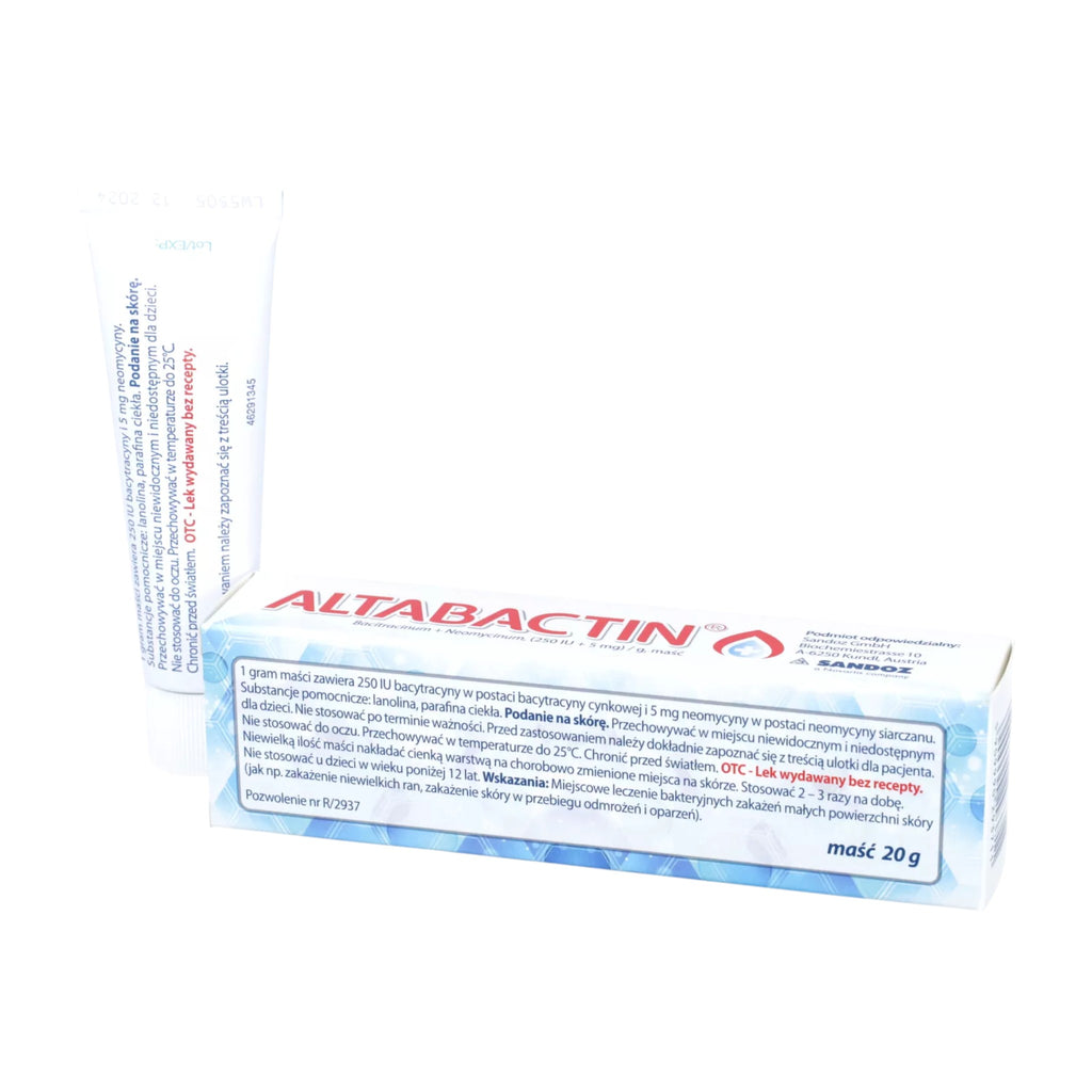 altabacin antibacterial ointment tube-back
