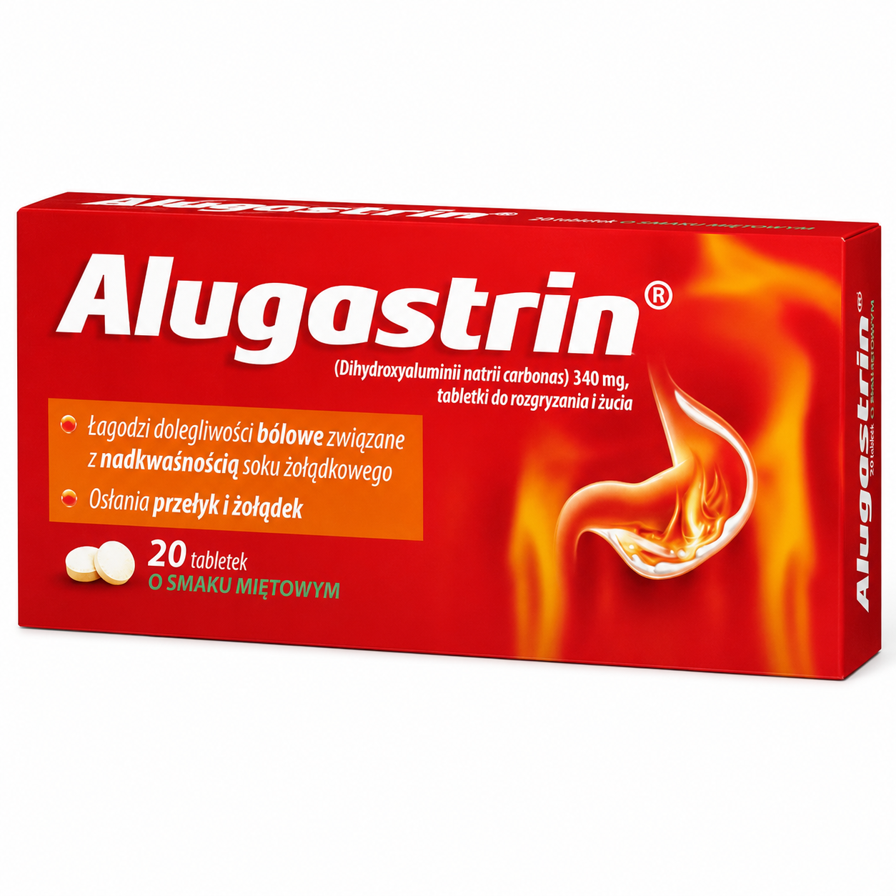 alugastrin 20 tablets mint