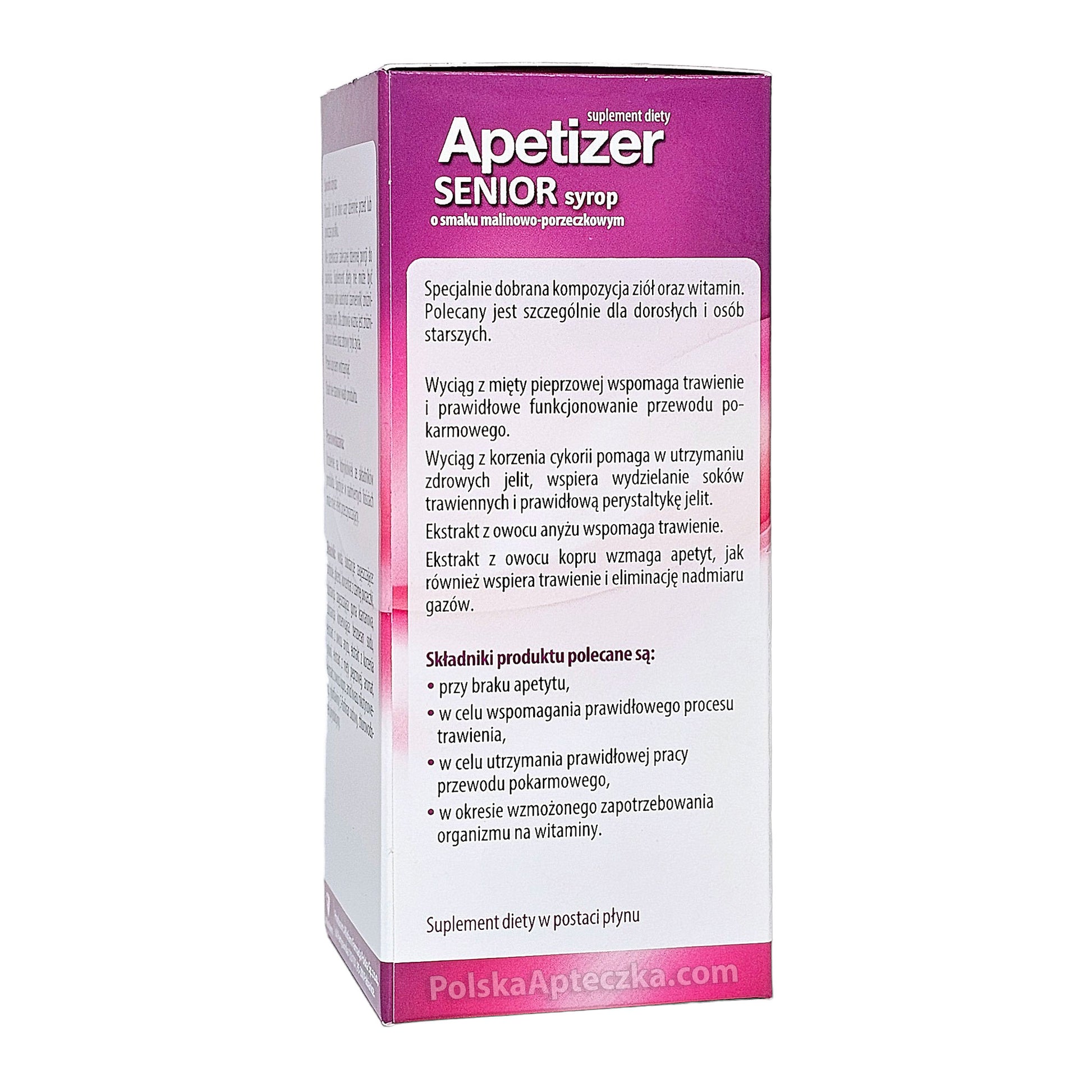 apetizer senior raspberry syrup