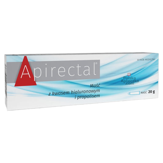 Apirectal Ointment with Hyaluronic Acid and Propolis 20g