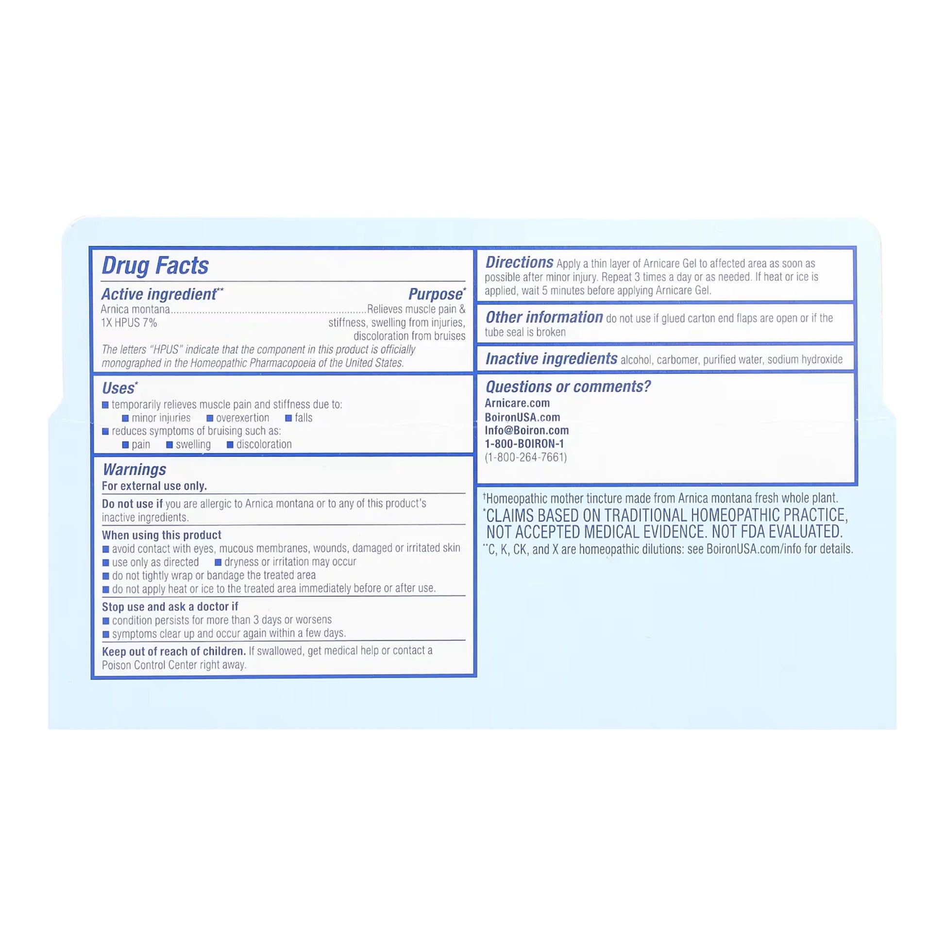 Arnicare Gel 75g by Boiron