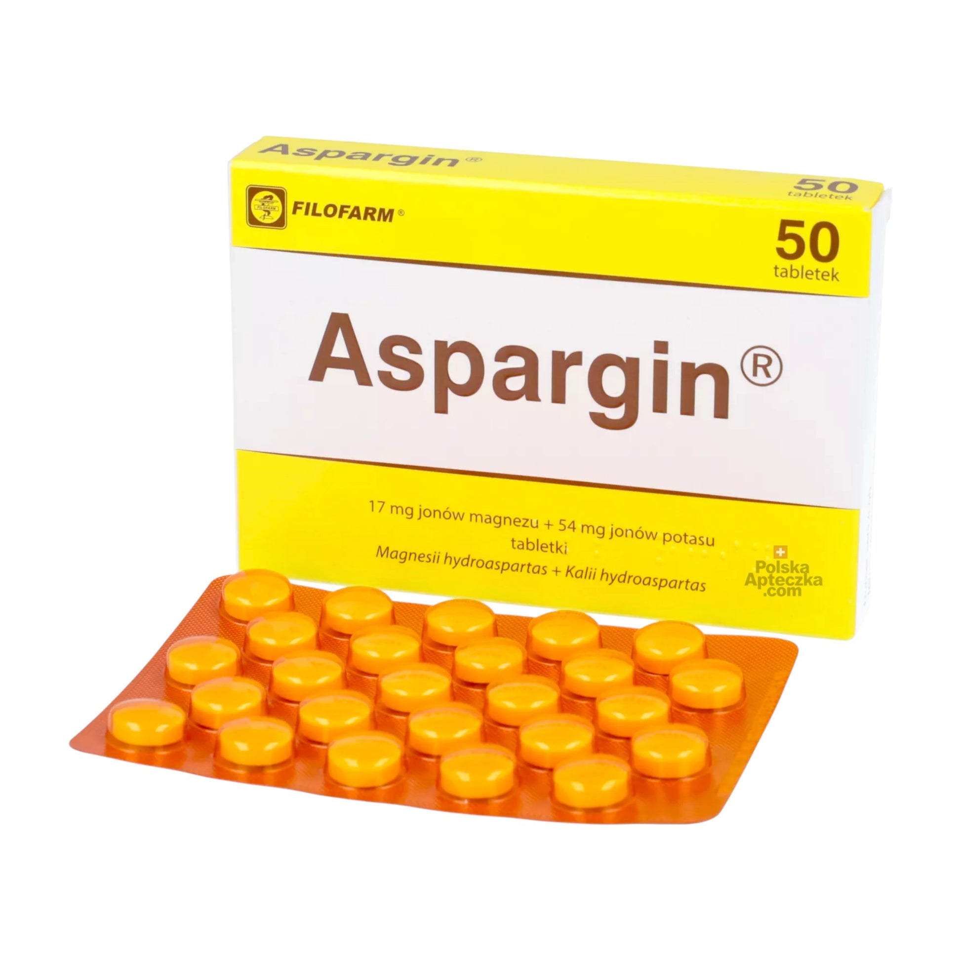Aspargin 50 tablets blisterpack