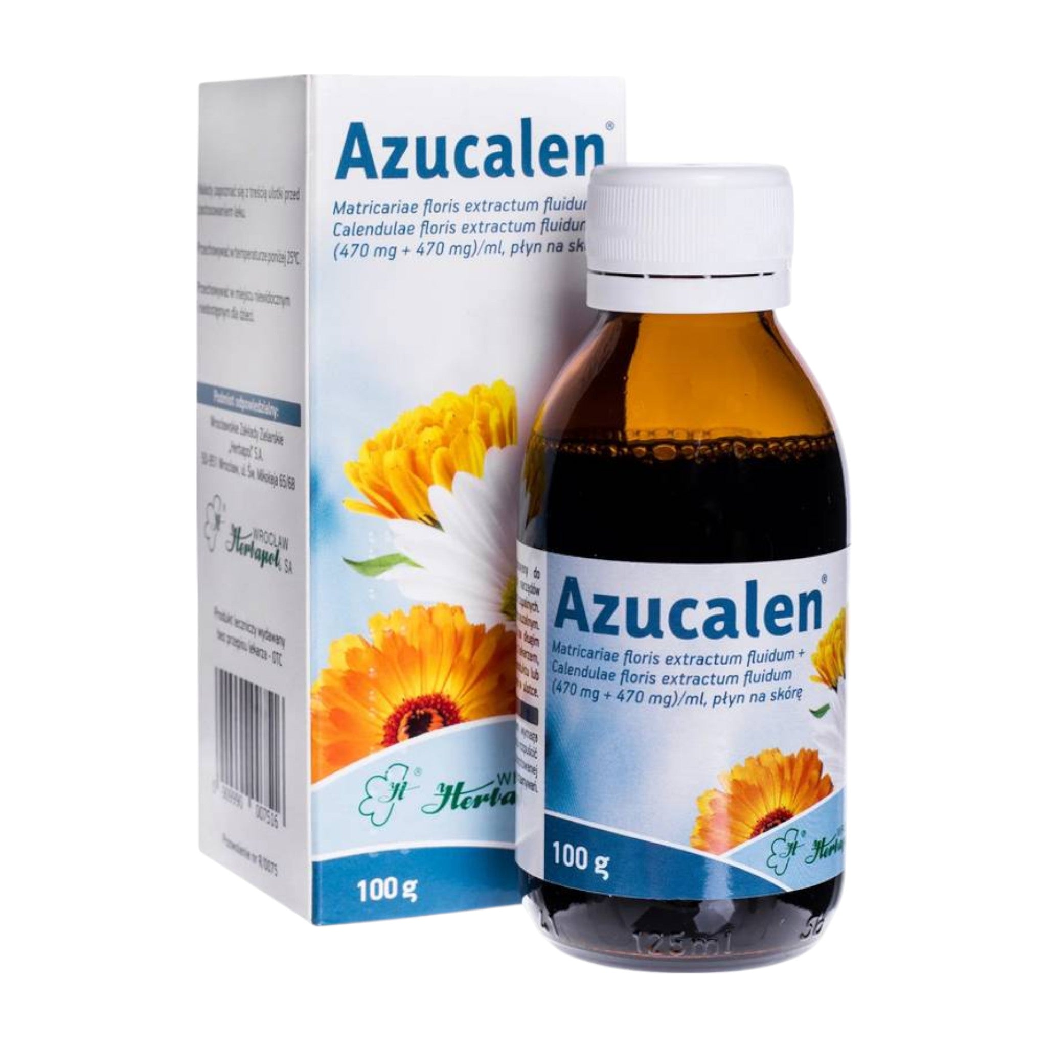 Azucalen Herbal Liquid with Chamomile & Marigold – 100g