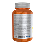 NOW Foods Sustained Energy - 90 Capsules – Left label / Etykieta producenta