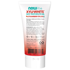 NOW Foods Xyliwhite™ Strawberry Splash Toothpaste Gel for Kids - 3 oz. – Label details / Etykieta producenta