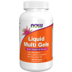 NOW Foods Liquid Multi Gels - 180 Softgels / płyn Multi kapsułek żelowych - 180 kapsułek miękkich