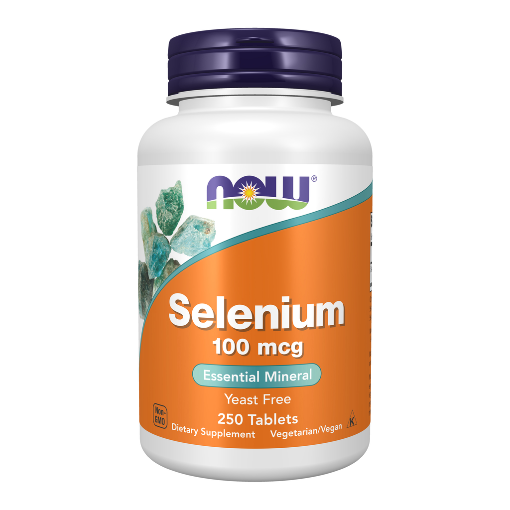 NOW Foods Selenium 100 mcg- 250 Tablets / selen 100 mcg- 250 tabletek