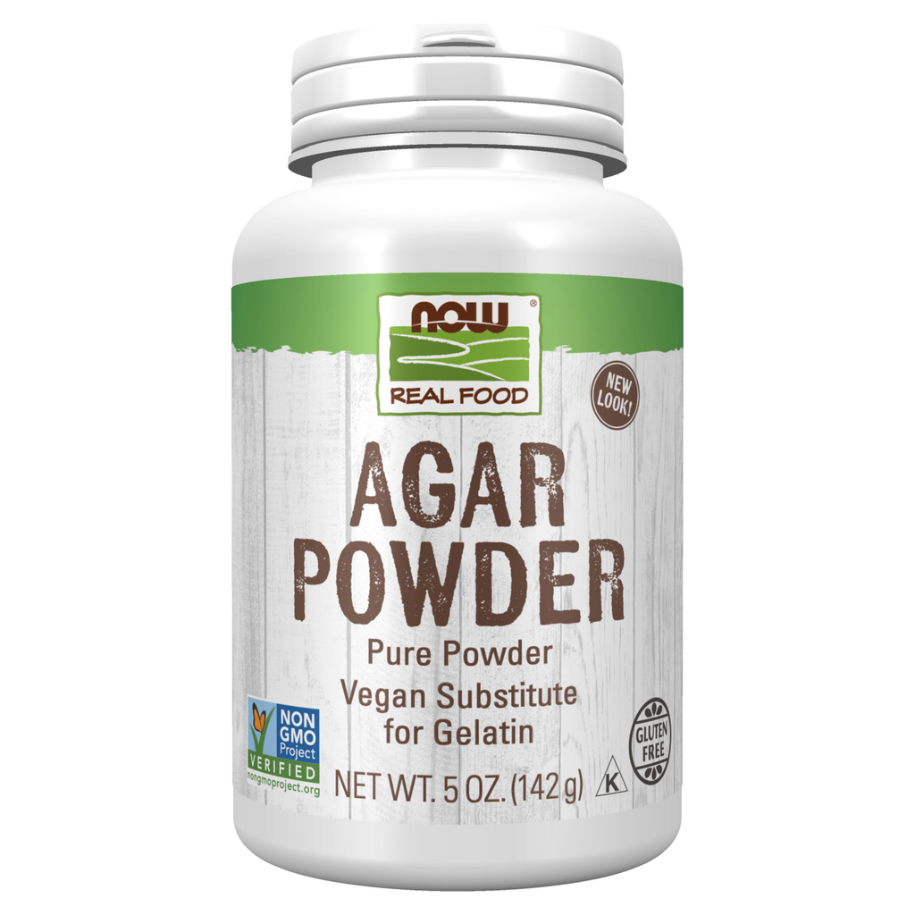 NOW Foods Agar Powder - 5 oz. / Agar proszek - 5 oz.