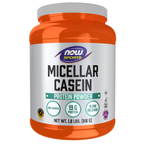 NOW Foods Micellar Casein, Unflavored Powder - 1.8 lbs. / Micellar Casein, proszek bez dodatków smakowych - 1.8 lb