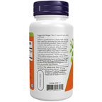 NOW Foods Saffron 50 mg - 60 Veg Capsules – Label details / Etykieta producenta