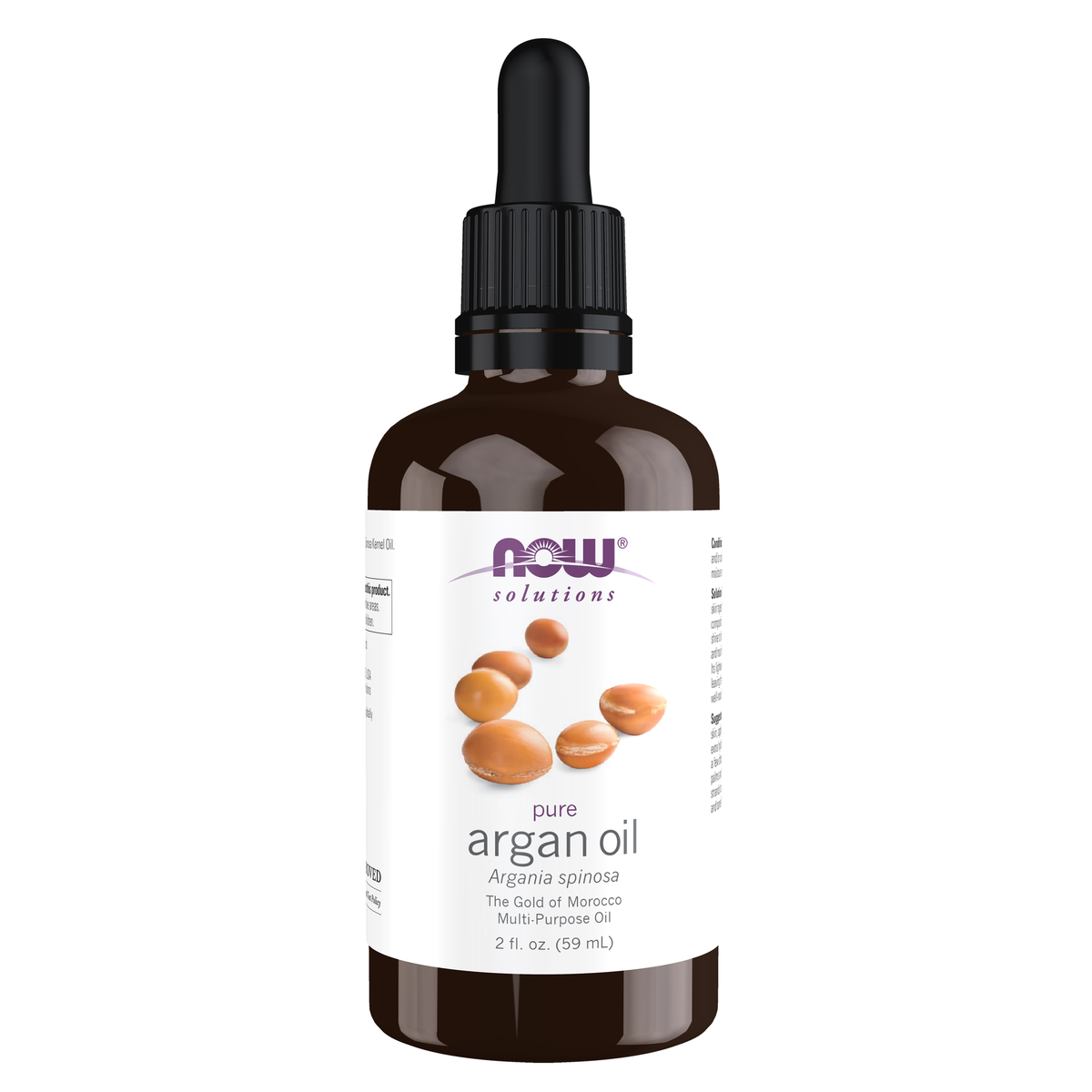 NOW Foods Argan Oil, Pure - 2 fl. oz. / Argan olejek, czysty - 2 fl oz