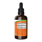 NOW Foods Turmeric Extract Liquid, Organic - 2 fl. oz. – Right label / Etykieta producenta
