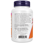 NOW Foods Advanced Gamma E Complex - 120 Softgels – Left label / Etykieta producenta