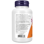 NOW Foods Resveratrol, Extra Strength 350 mg - 60 Veg Capsules – Left label / Etykieta producenta