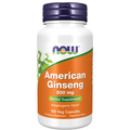 NOW Foods American Ginseng Extract - 100 Veg Capsules / American żeń-szeń ekstrakt - 100 kapsułek roślinnych