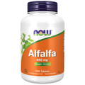NOW Foods Alfalfa 650 mg - 250 Tablets / lucerna 650 mg - 250 tabletek