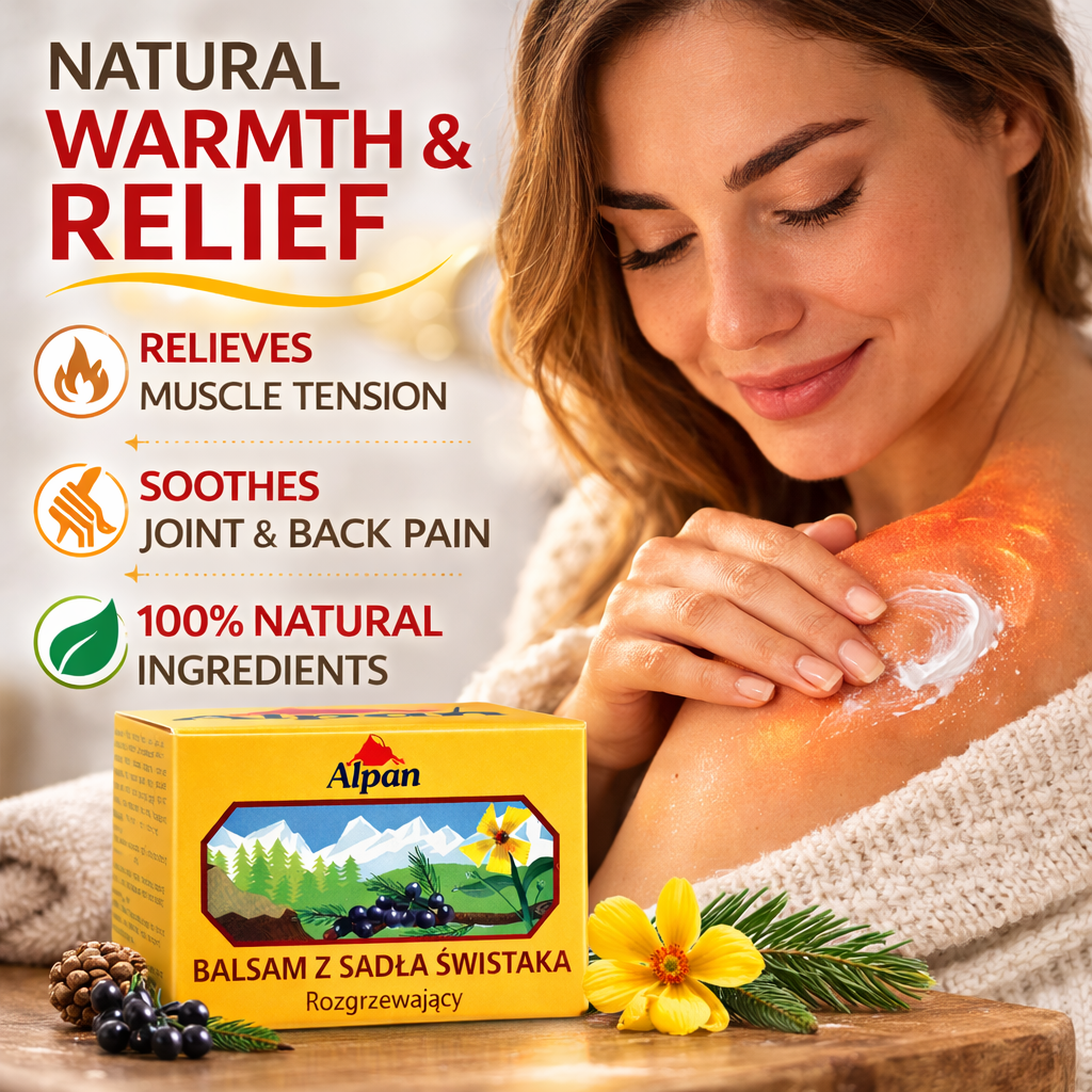 Alpan Marmot Oil Warming Balm Herbal Muscle and Joint Comfort Cream 50g lifestyle