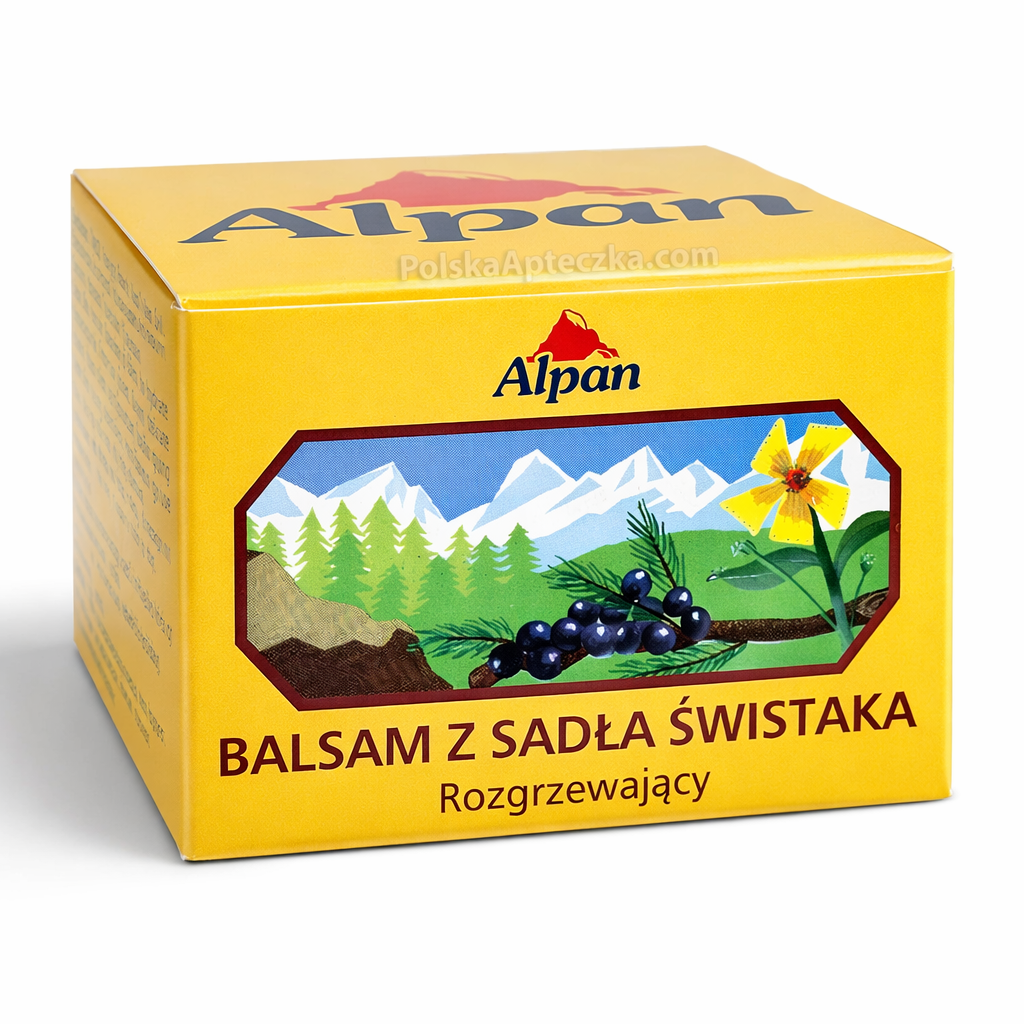 Alpan Marmot Oil Warming Balm Herbal Muscle and Joint Comfort Cream 50g