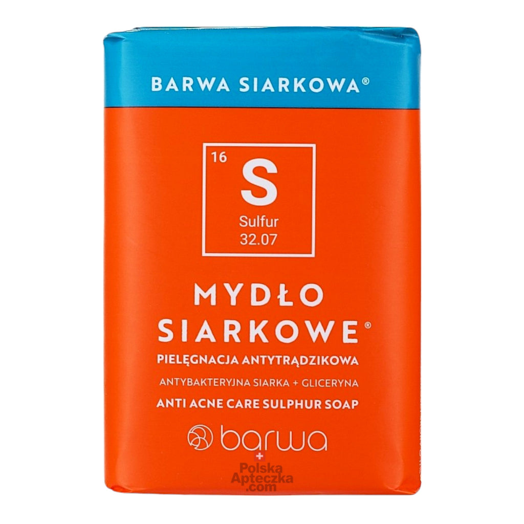 Mydło Siarkowe | Sulfur Soap 100 g, Barwa Siarkowa - Apteczka | Proton Nutrition