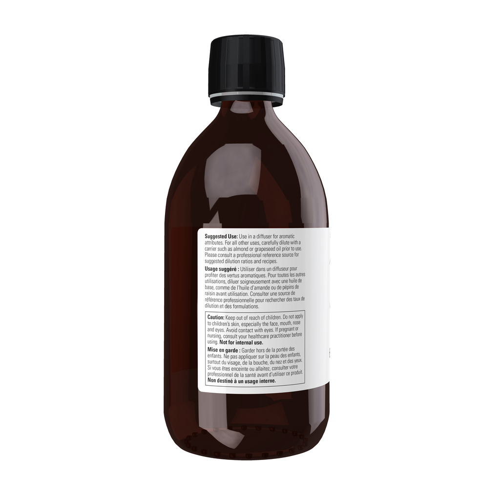 NOW Foods Eucalyptus Globulus Oil - 16 fl. oz. – Left label / Etykieta producenta