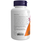 NOW Foods Ubiquinol 100 mg - 120 Softgels – Label details / Etykieta producenta