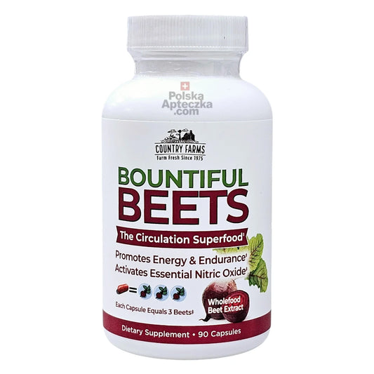 Beetroot 500mg Circulation Superfood and Nitric Oxide 90 capsules