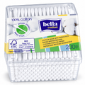 Bella Cotton Paper-Stick Cotton Swabs, 200 Count – Rectangular Box | Bella Cotton – papierowe patyczki higieniczne, 200 sztuk, prostokątne pudełko