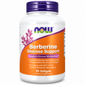 Berberine Glucose Support with MCT oil, 90 softgels, NOW Foods / Berberyna z olejem MCT, 90 kapsułek miękkich, NOW Foods