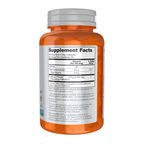NOW Foods D-Ribose 750 mg - 120 Veg Capsules – Right label / Etykieta producenta