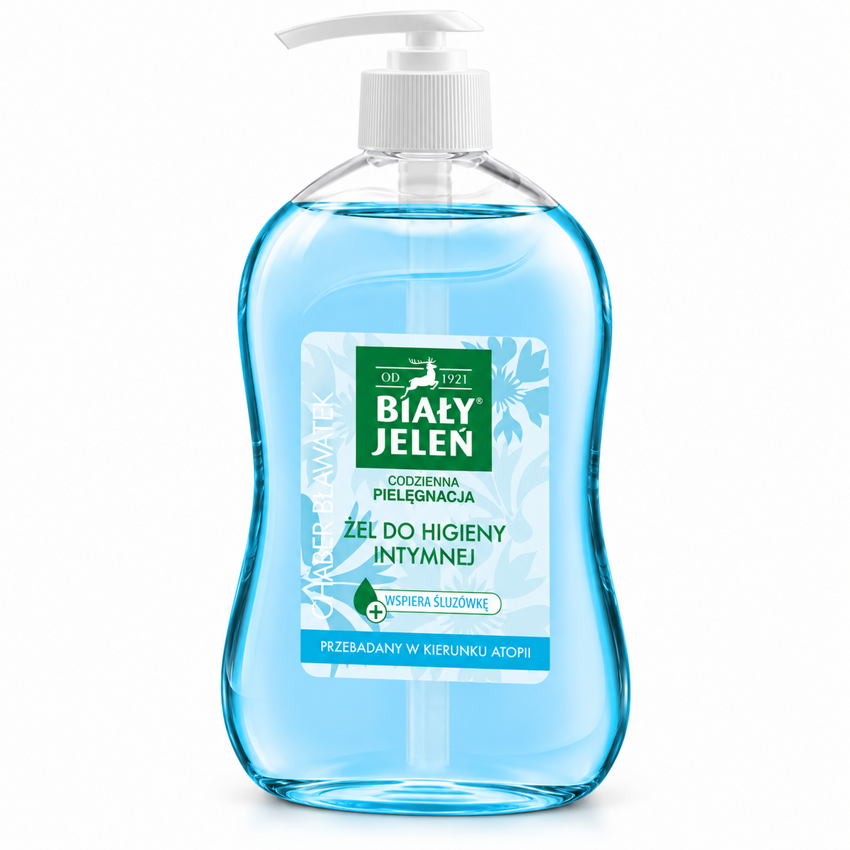 Biały Jeleń Cornflower Intimate Wash Gel 500 ml | Biały Jeleń Żel do higieny intymnej z bławatkiem 500 ml