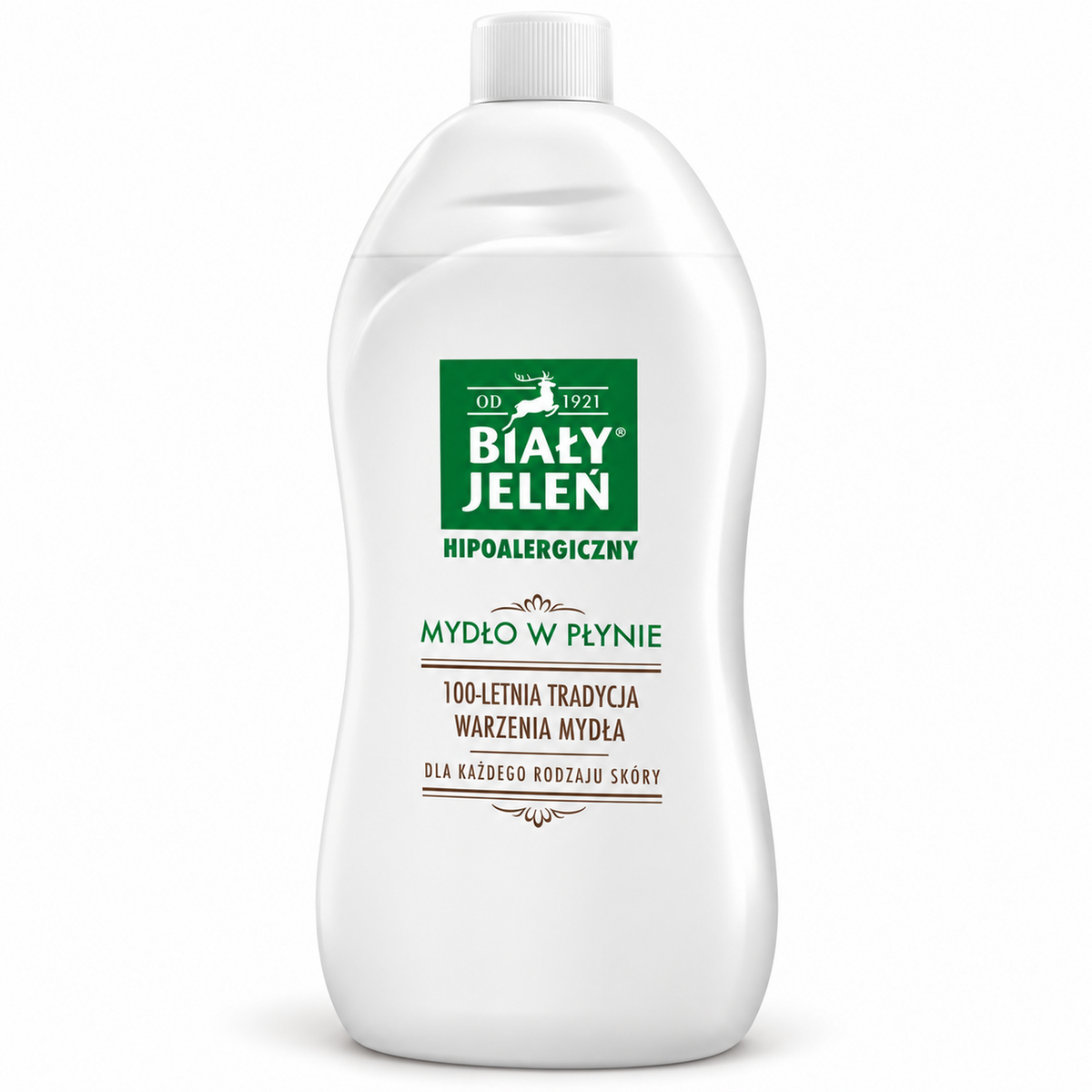 Biały Jeleń Hypoallergenic Liquid Soap Refill 1 L | Biały Jeleń Hipoalergiczne mydło w płynie – zapas 1 L