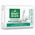 Biały Jeleń Premium Goat Milk Soap Bar 100 g | Biały Jeleń Mydło Premium z kozim mlekiem 100 g